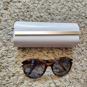 Jimmy Choo Green Teacup Ladies Sunglasses